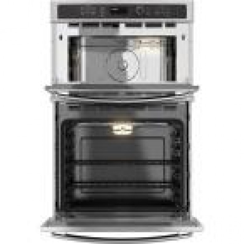 GE JK3800SHSS 27 in. Electric Wall Oven with BuiltIn Microwave in